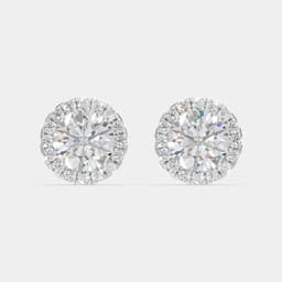 Aura Diamond Studs - View 1