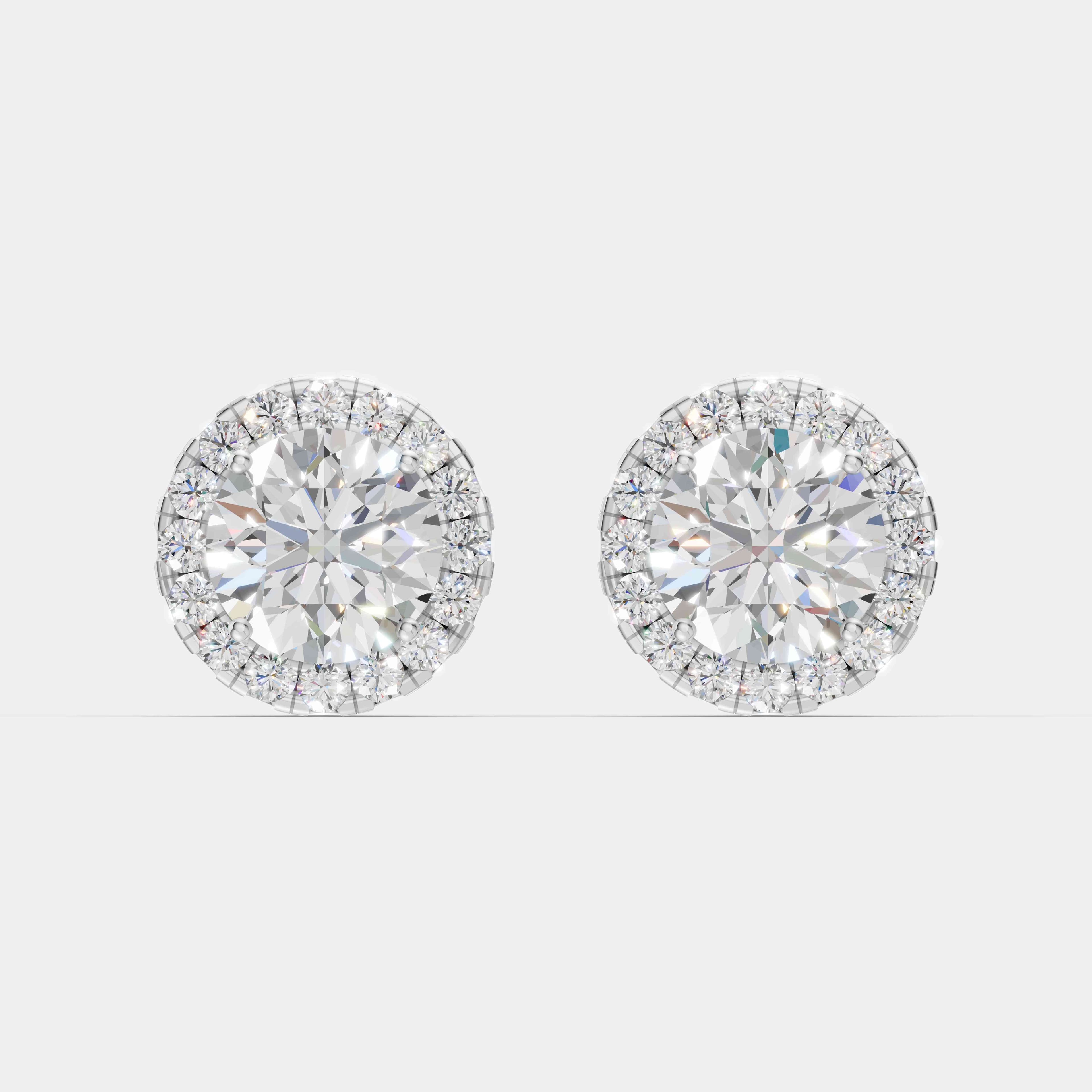 Aura Diamond Studs