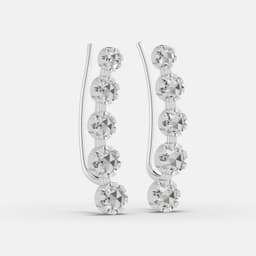 Glowline Diamond Ear Cuff - View 1