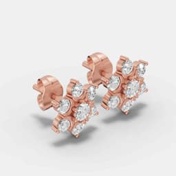 Utsav Diamond Studs - View 2