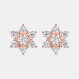 Utsav Diamond Studs - View 1