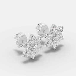 Utsav Diamond Studs - View 2