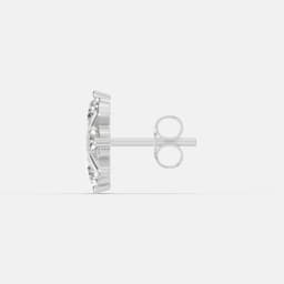 Stellar Cross Diamond Studs - View 4