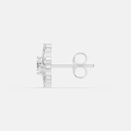 Celeste Bloom Diamond Studs - View 4