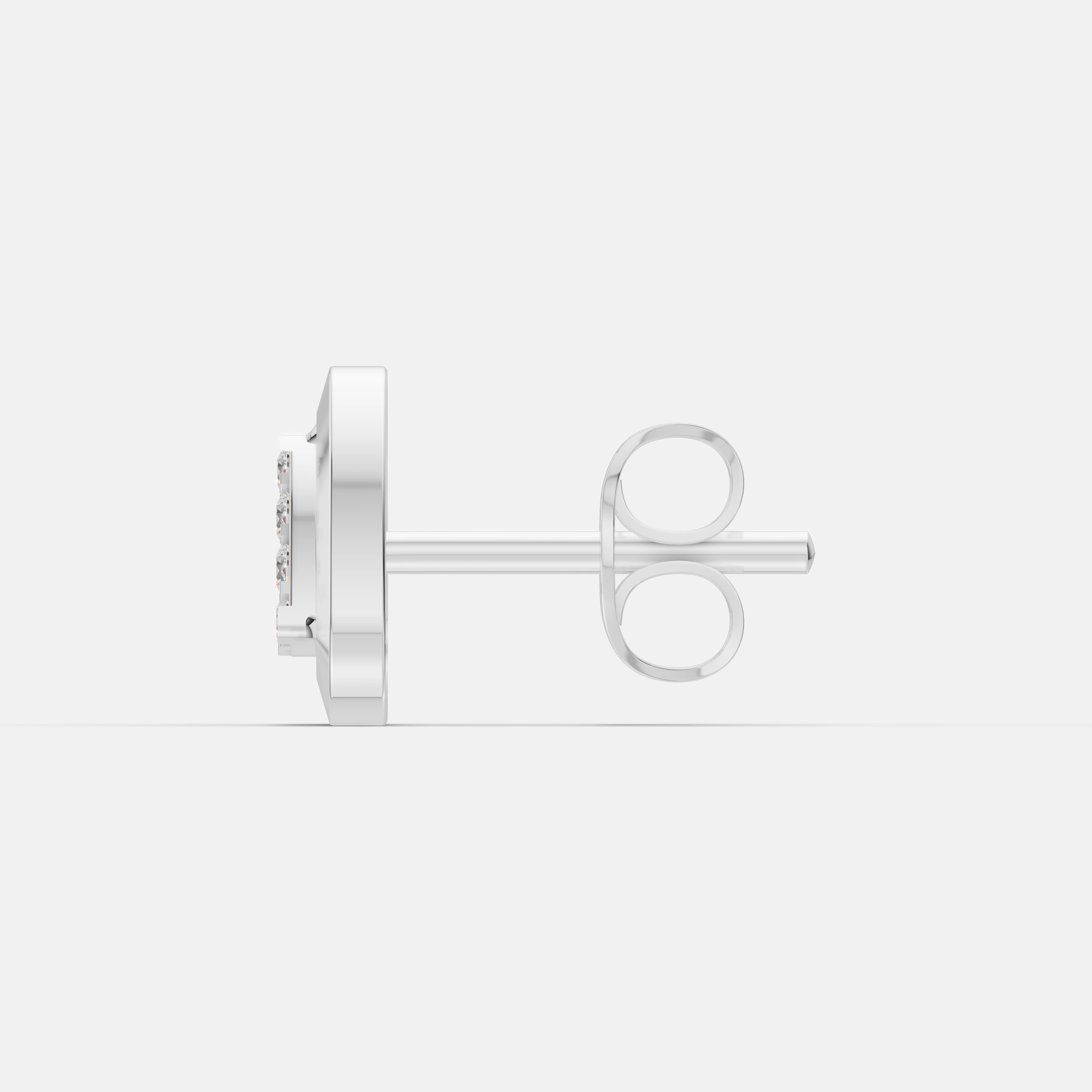 Trinity Diamond Studs - 4