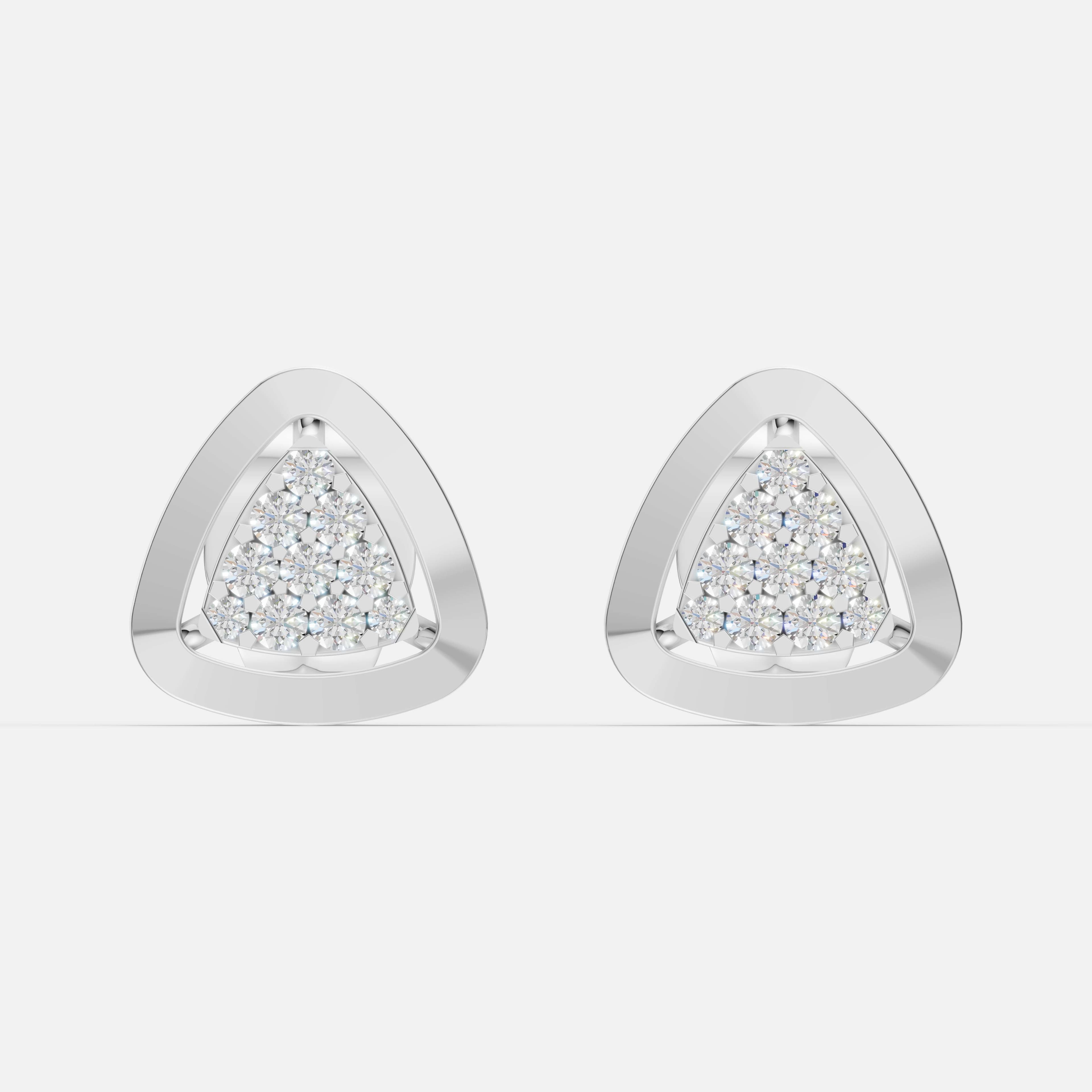 Trinity Diamond Studs