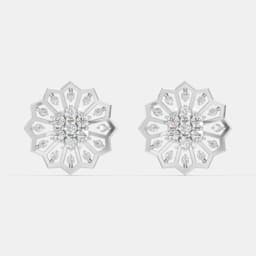 Nova Frame Diamond Studs - View 1