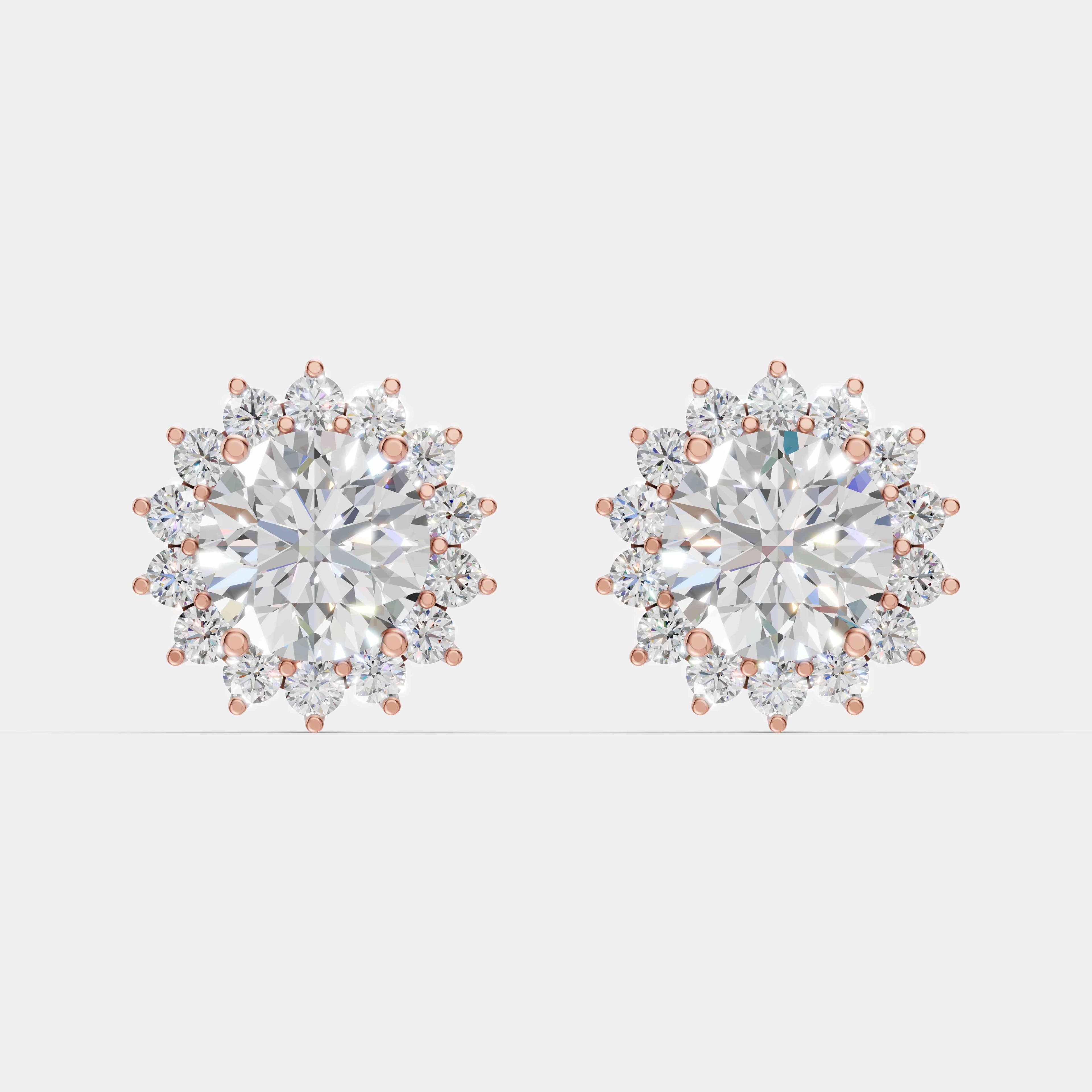 Detachable Diamond Studs