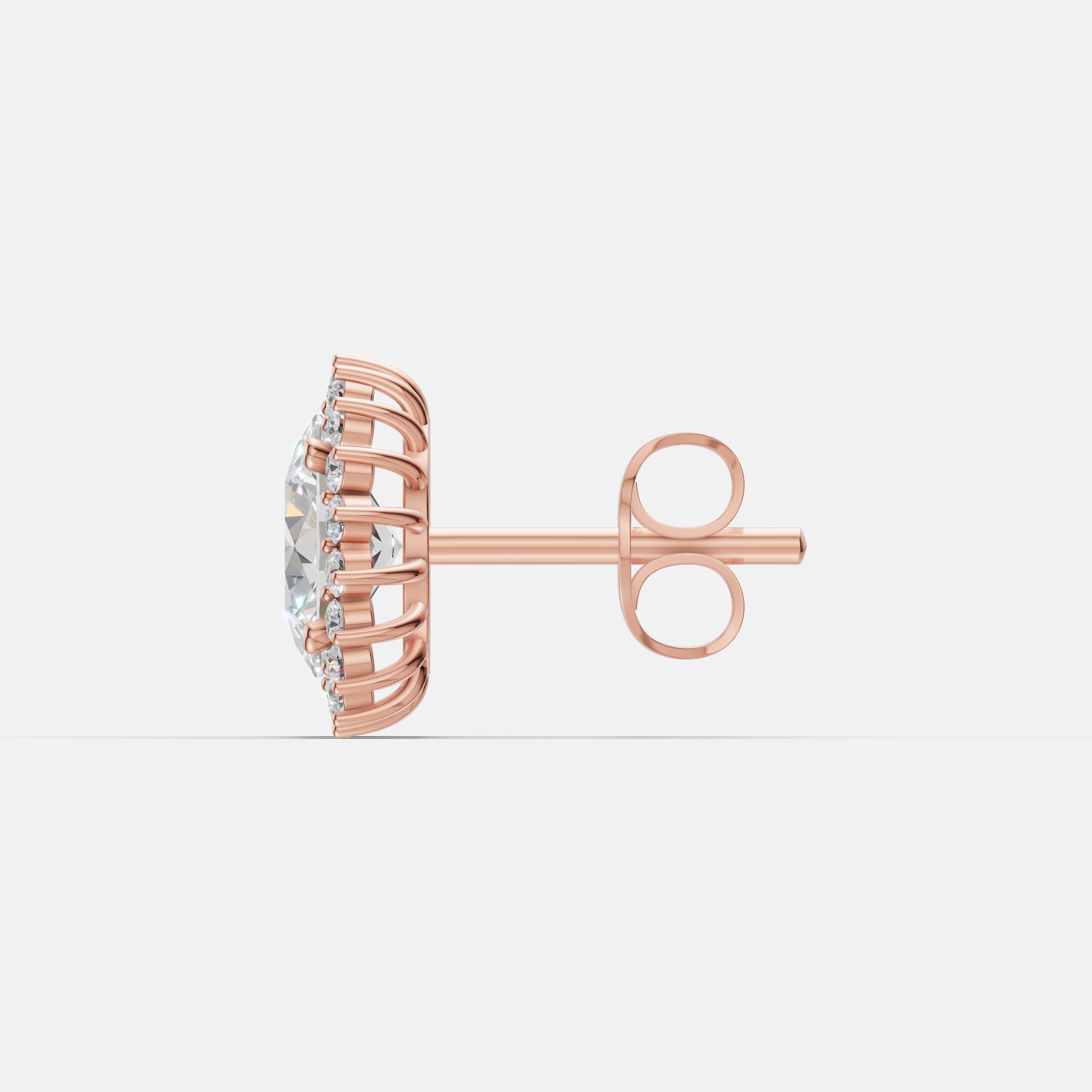 Sunburst Diamond Studs - 4