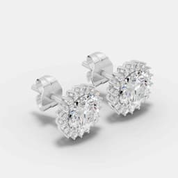 Sunburst Diamond Studs - View 2