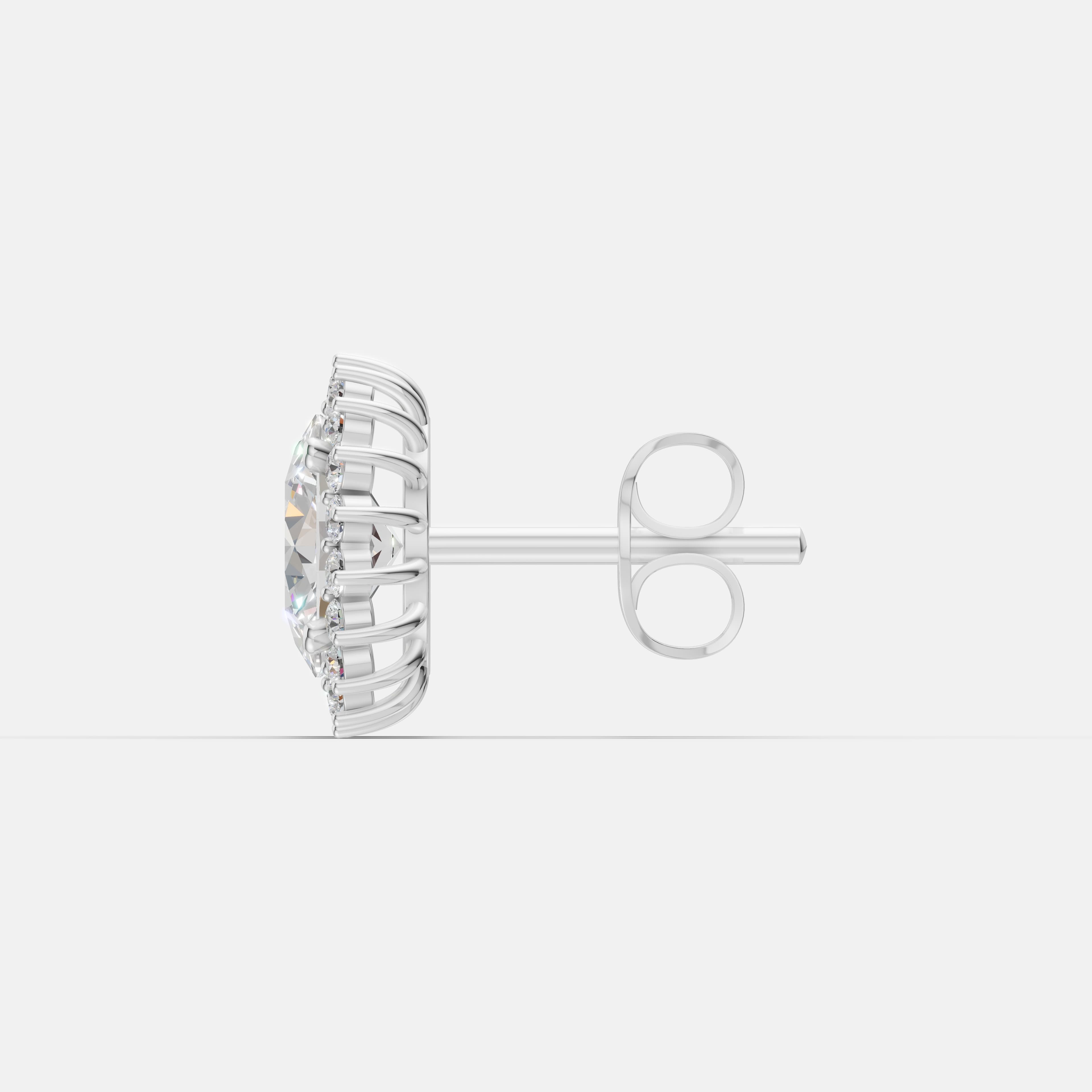 Sunburst Diamond Studs - 4