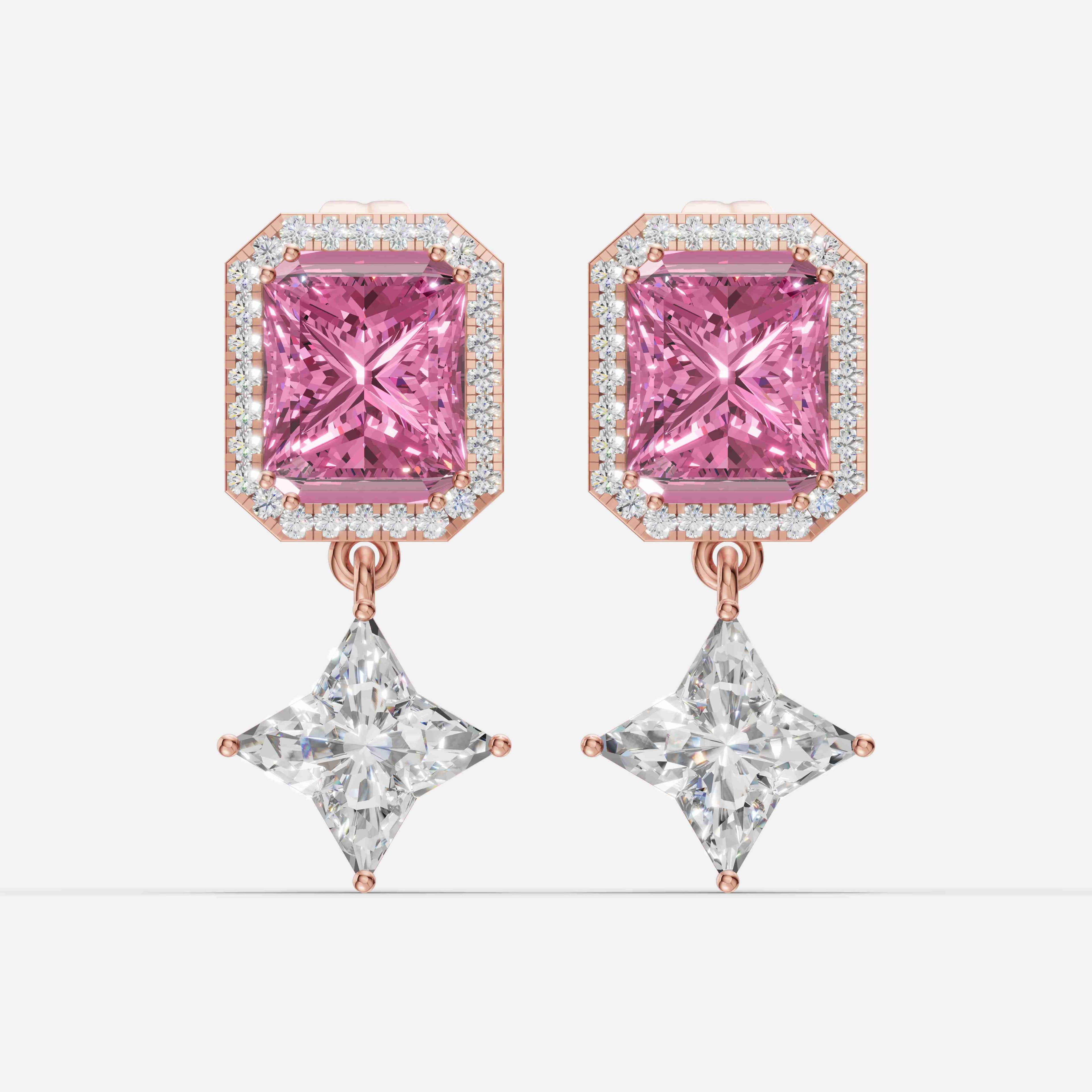 Blush of the Cosmos Earrings