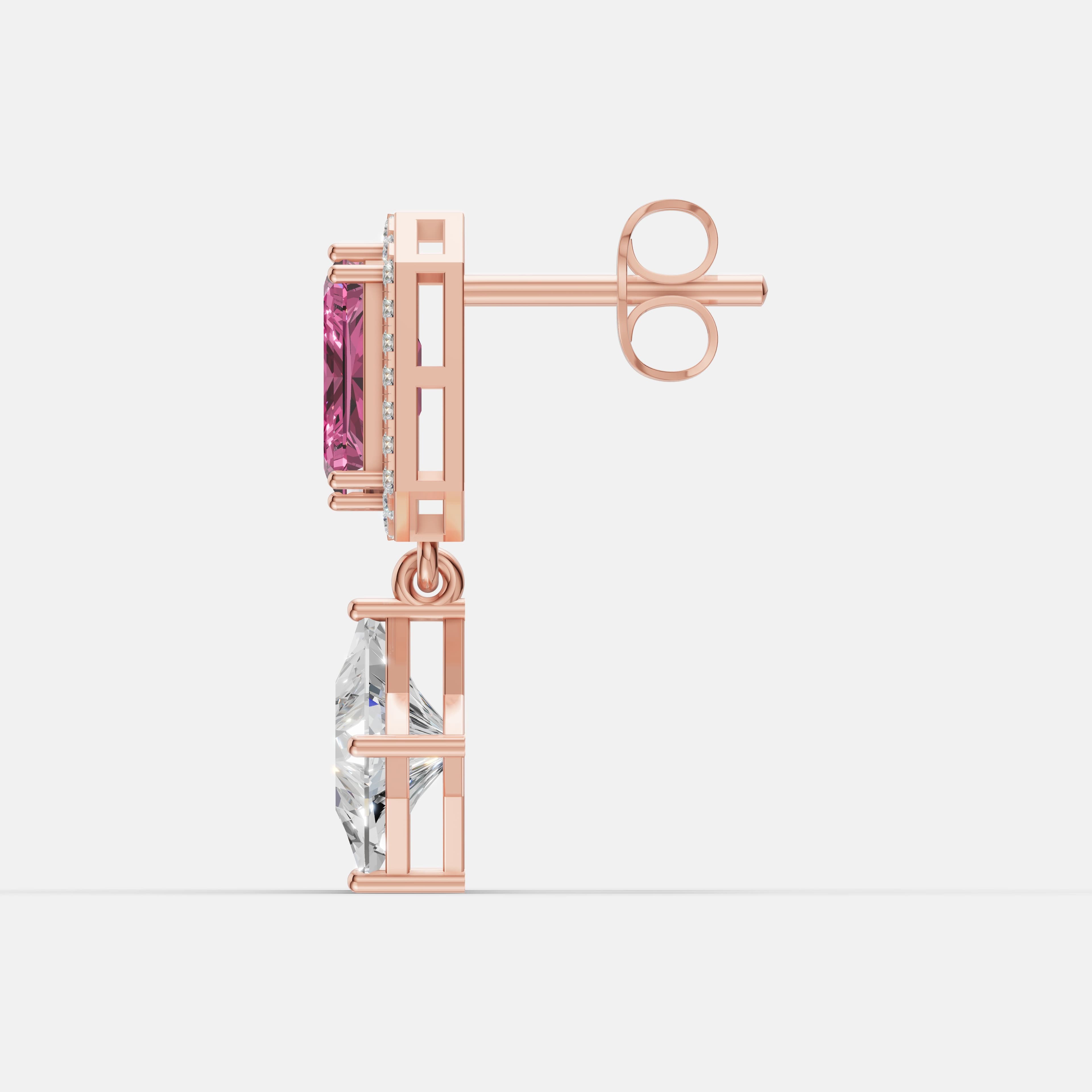 Blush of the Cosmos Earrings - 4