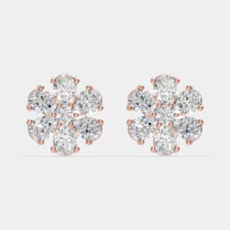 Floral Glow Earrings - View 1
