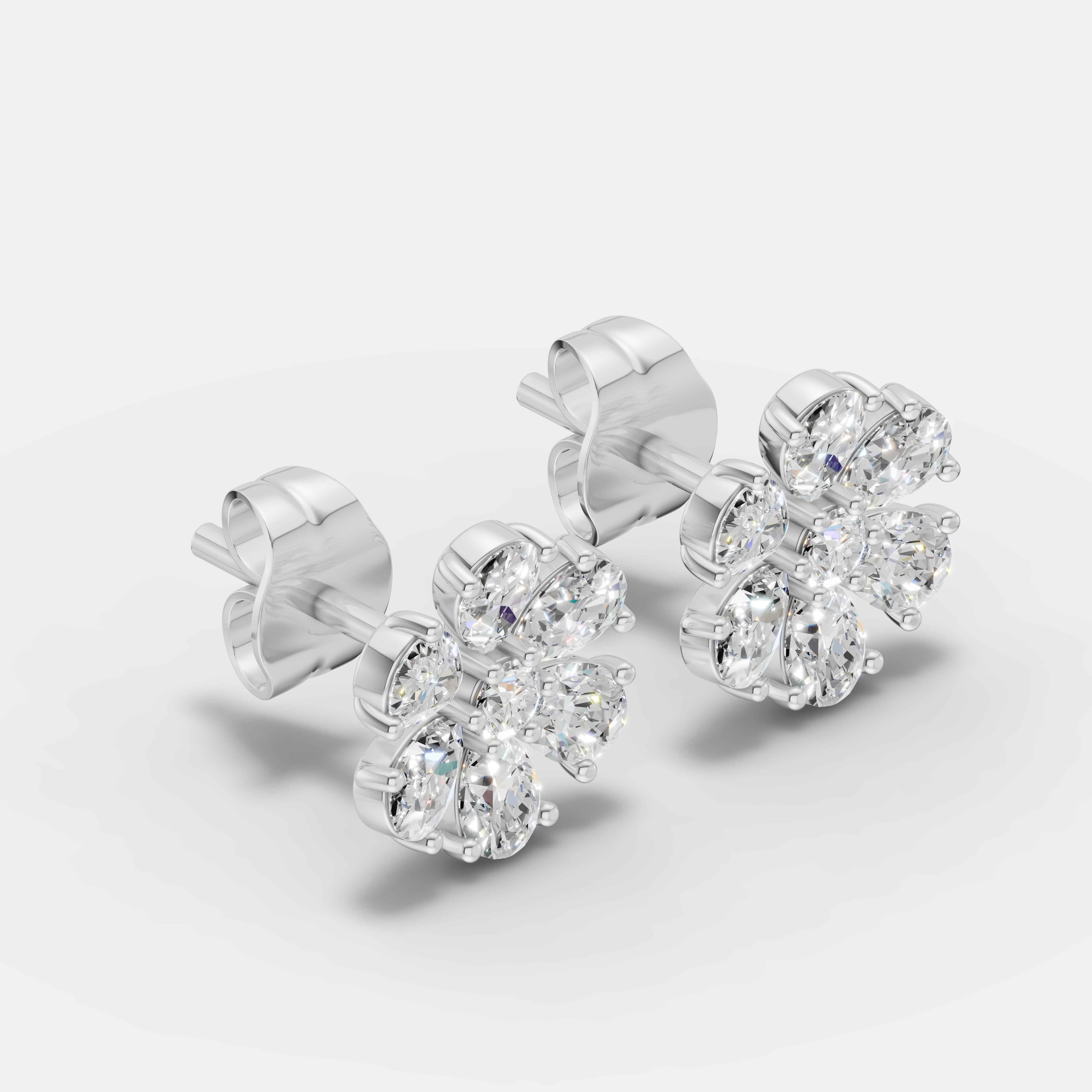Floral Glow Earrings - 2