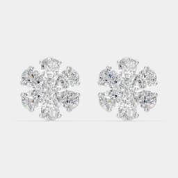 Floral Glow Earrings - View 1