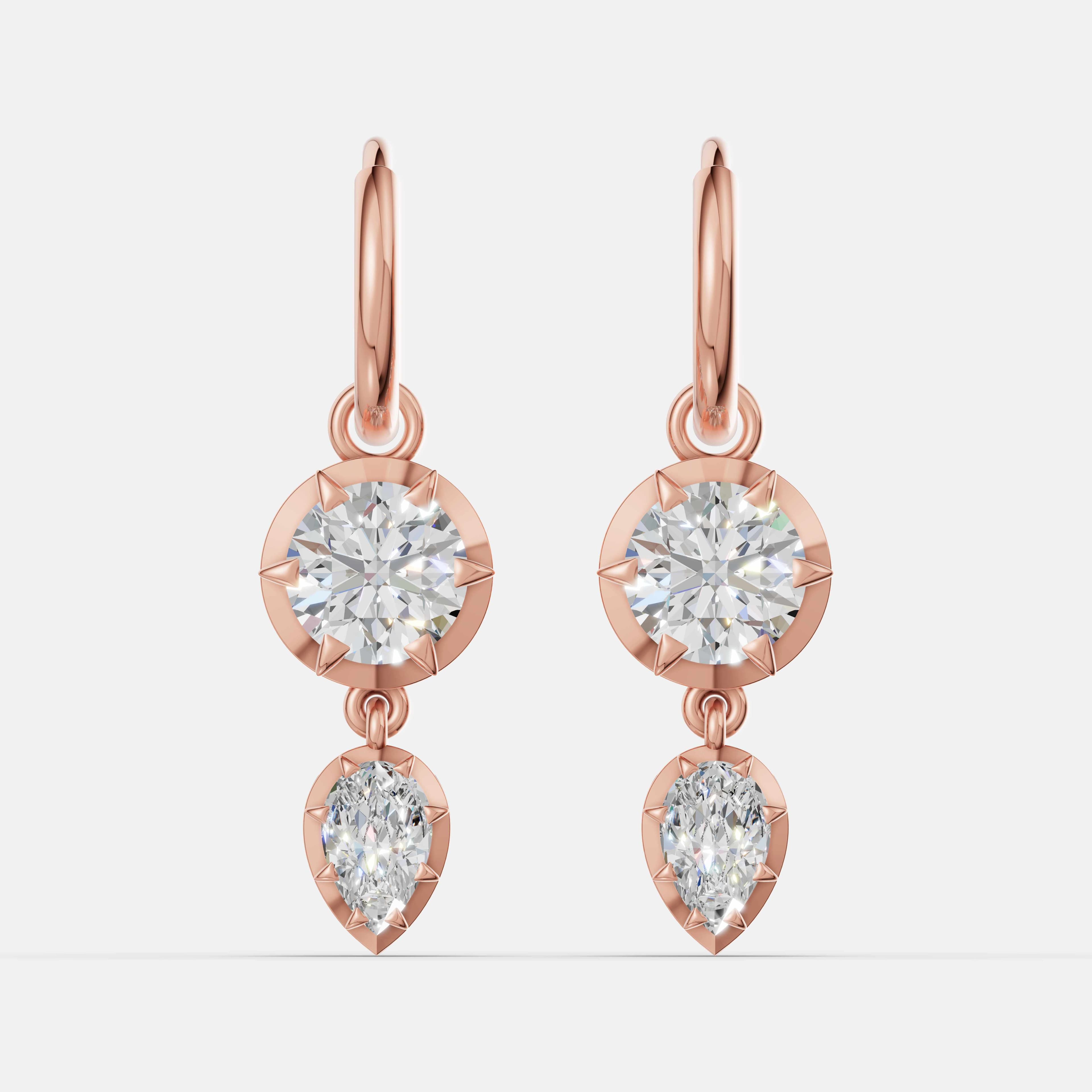 Twin Spark Diamond Drops - 1
