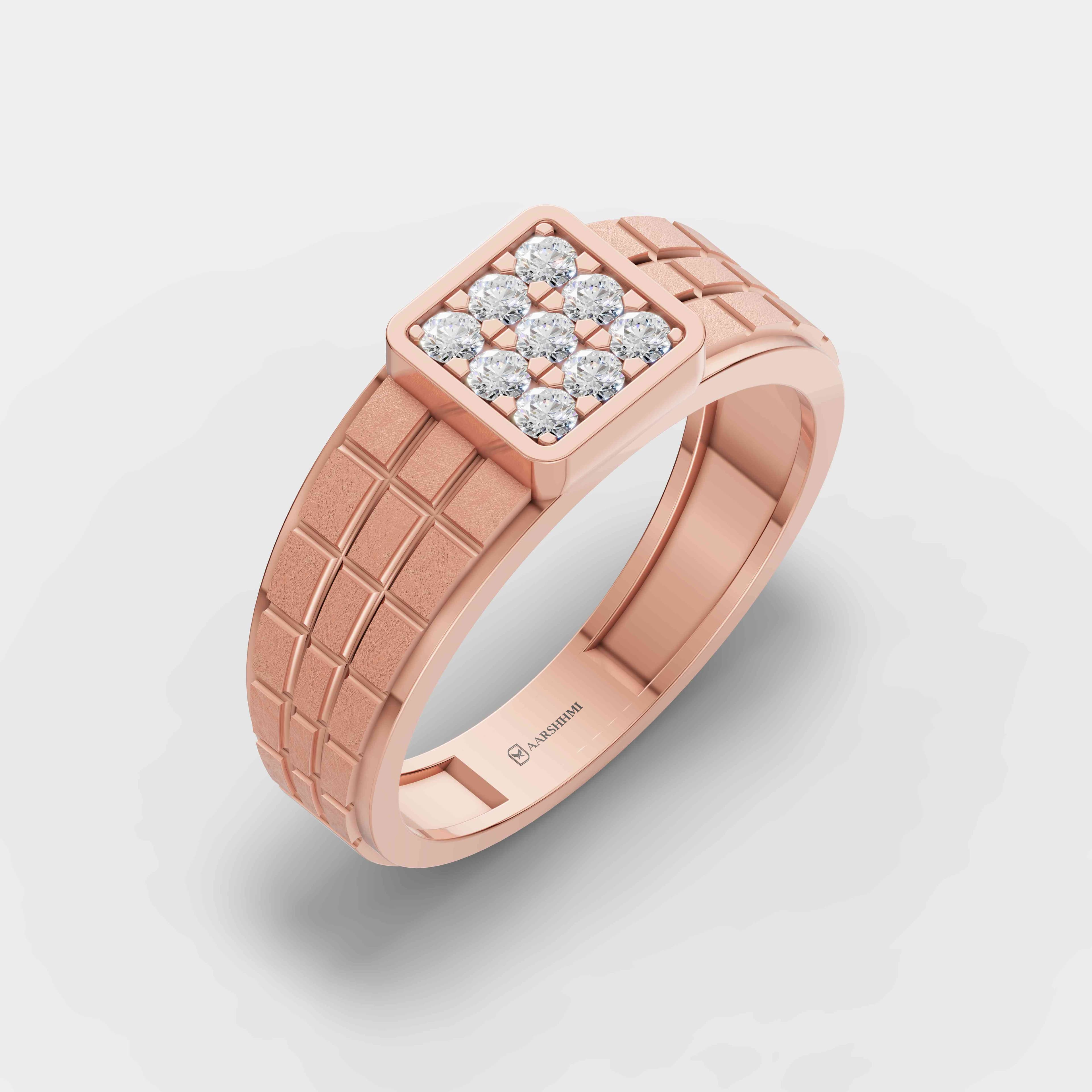 Gridstone Diamond Ring