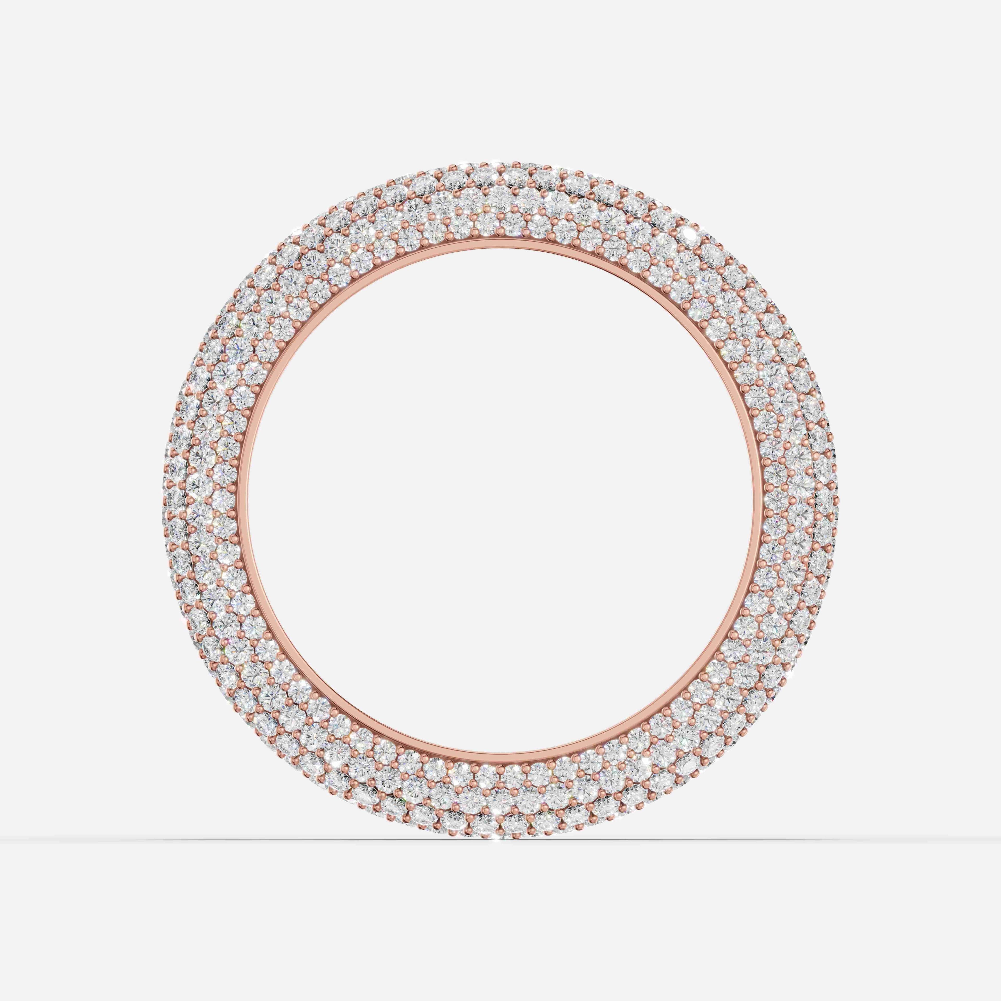 Midnight Mosaic Diamond Band - 2