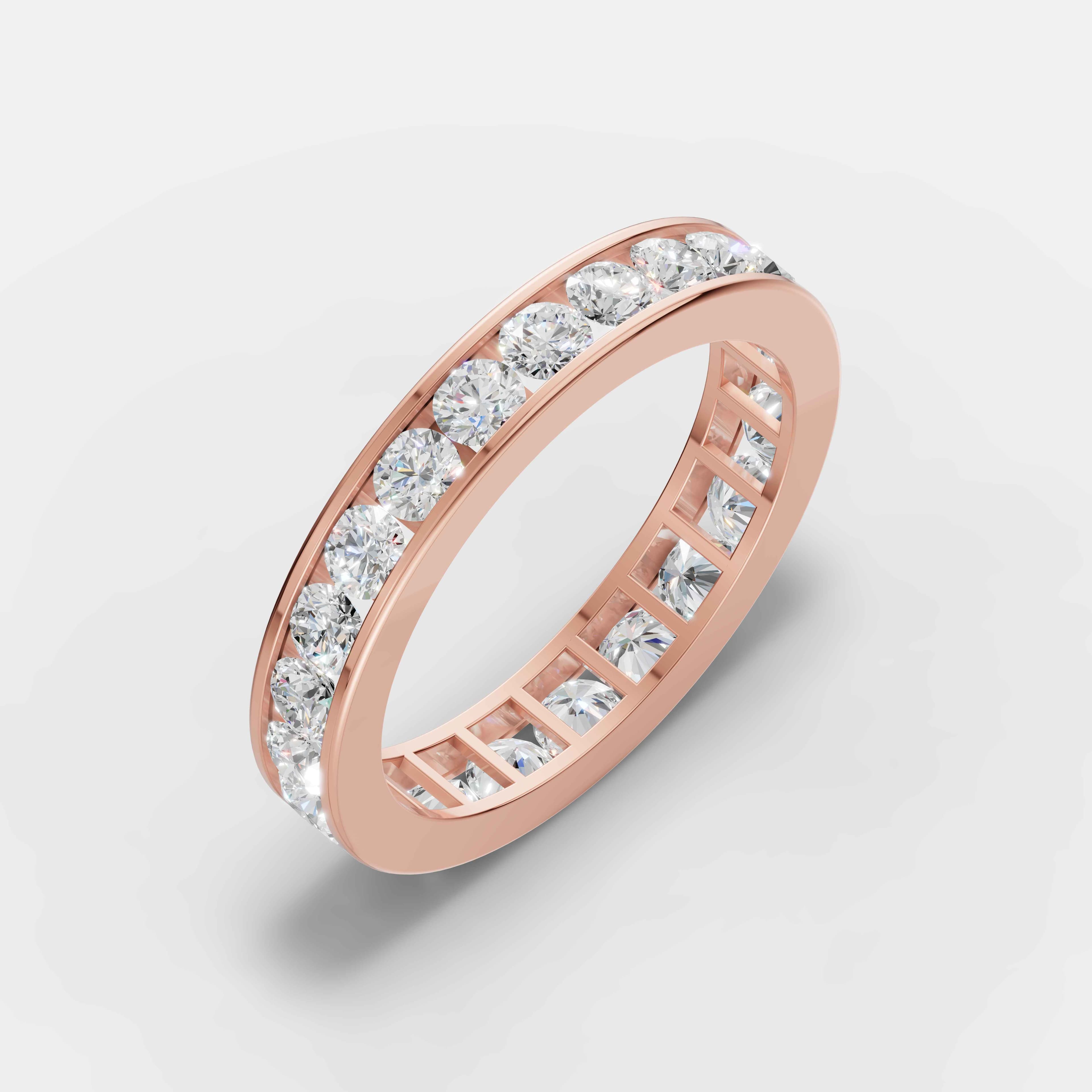 Men’s Classic Diamond Eternity Band - 1