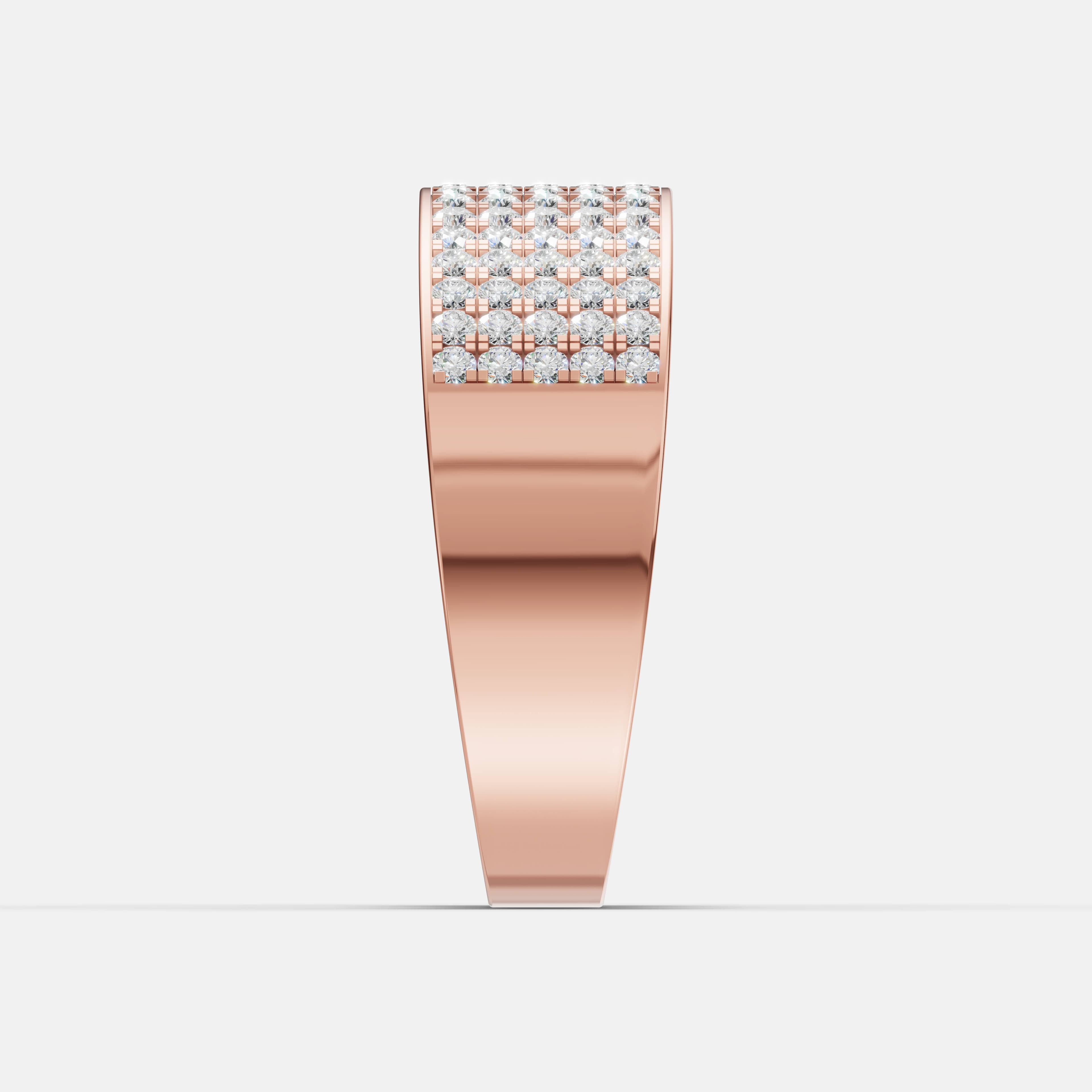 Regal Matrix Diamond Ring - 3