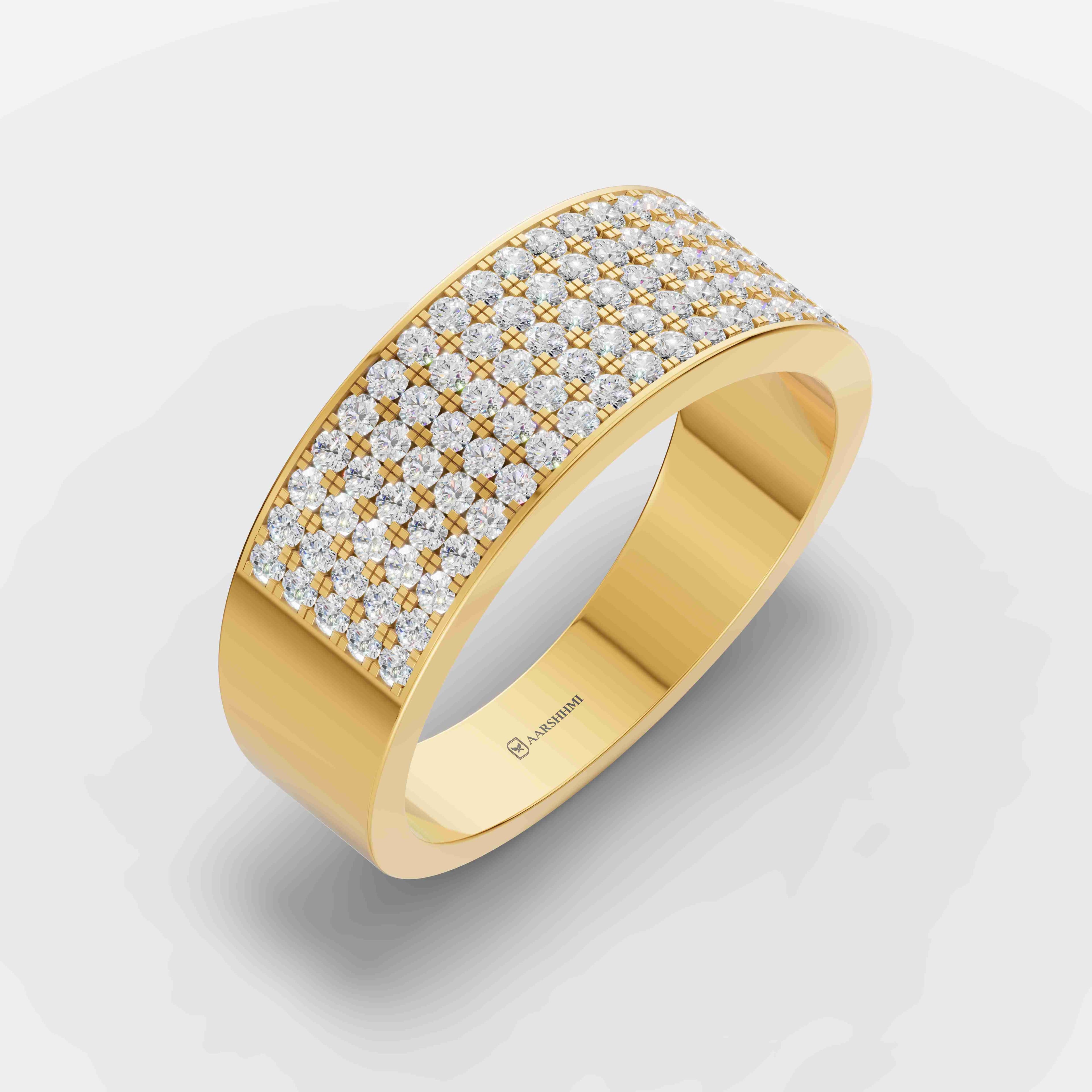 Regal Matrix Diamond Ring
