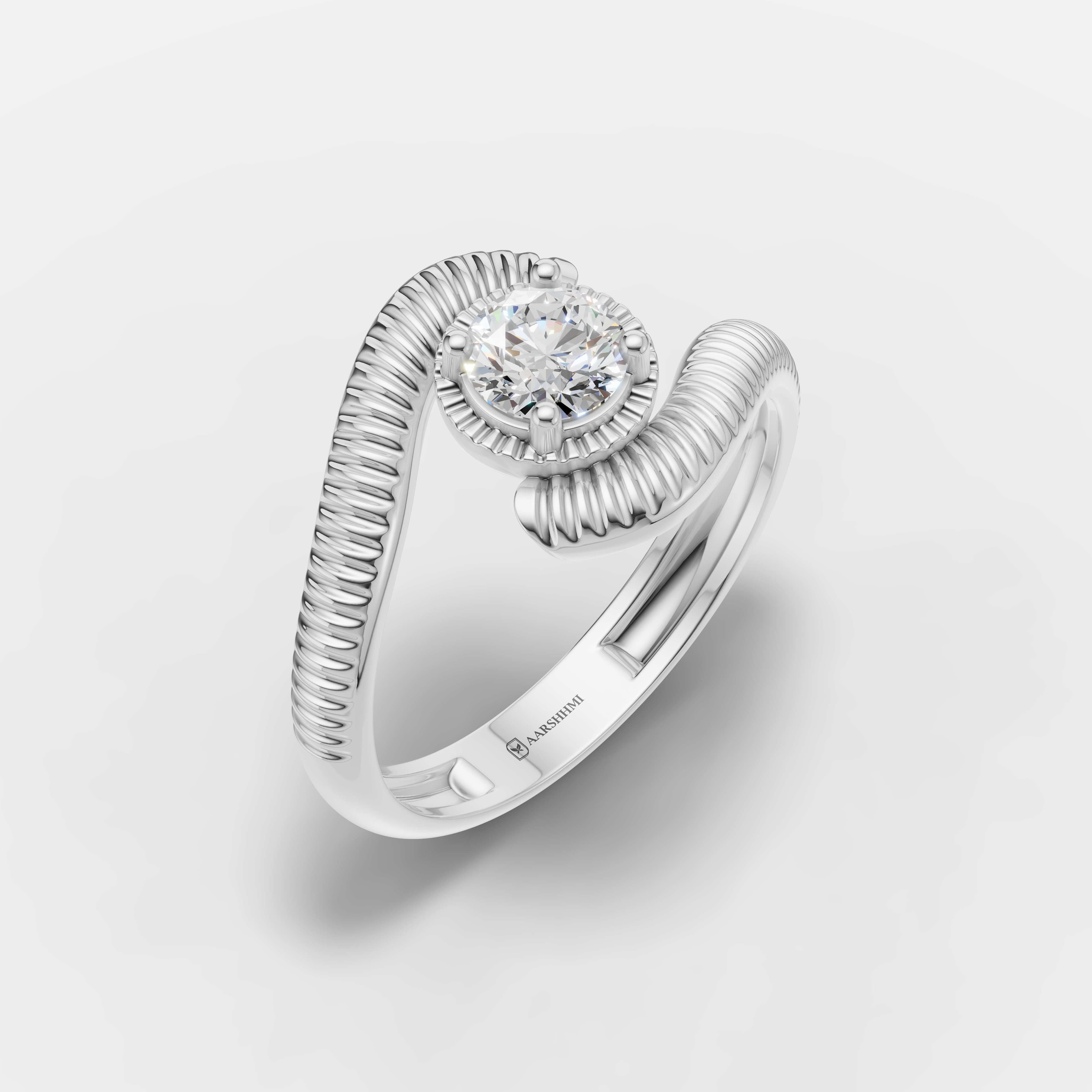Solar Wrap Diamond Ring