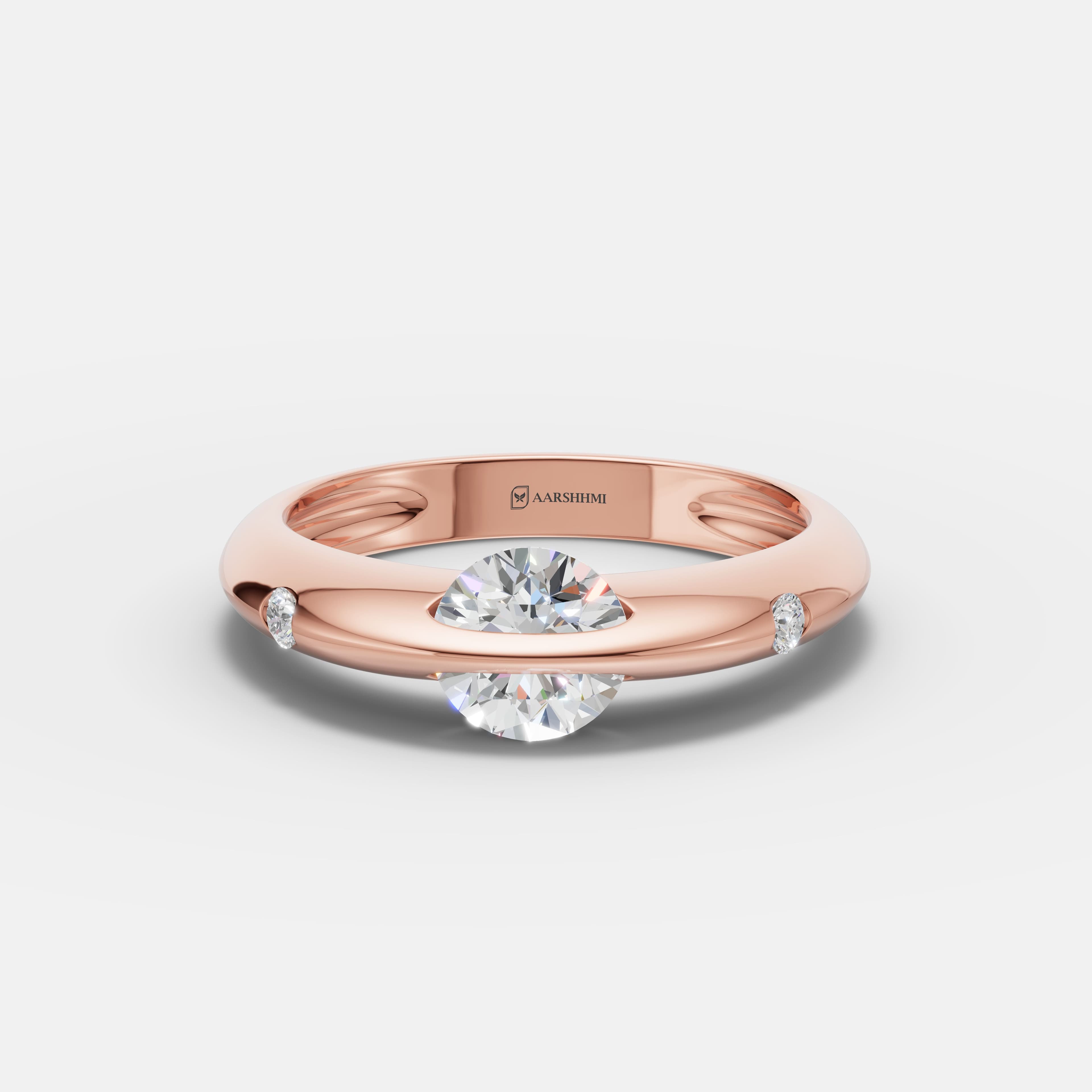 Rising Light Diamond Ring - 5