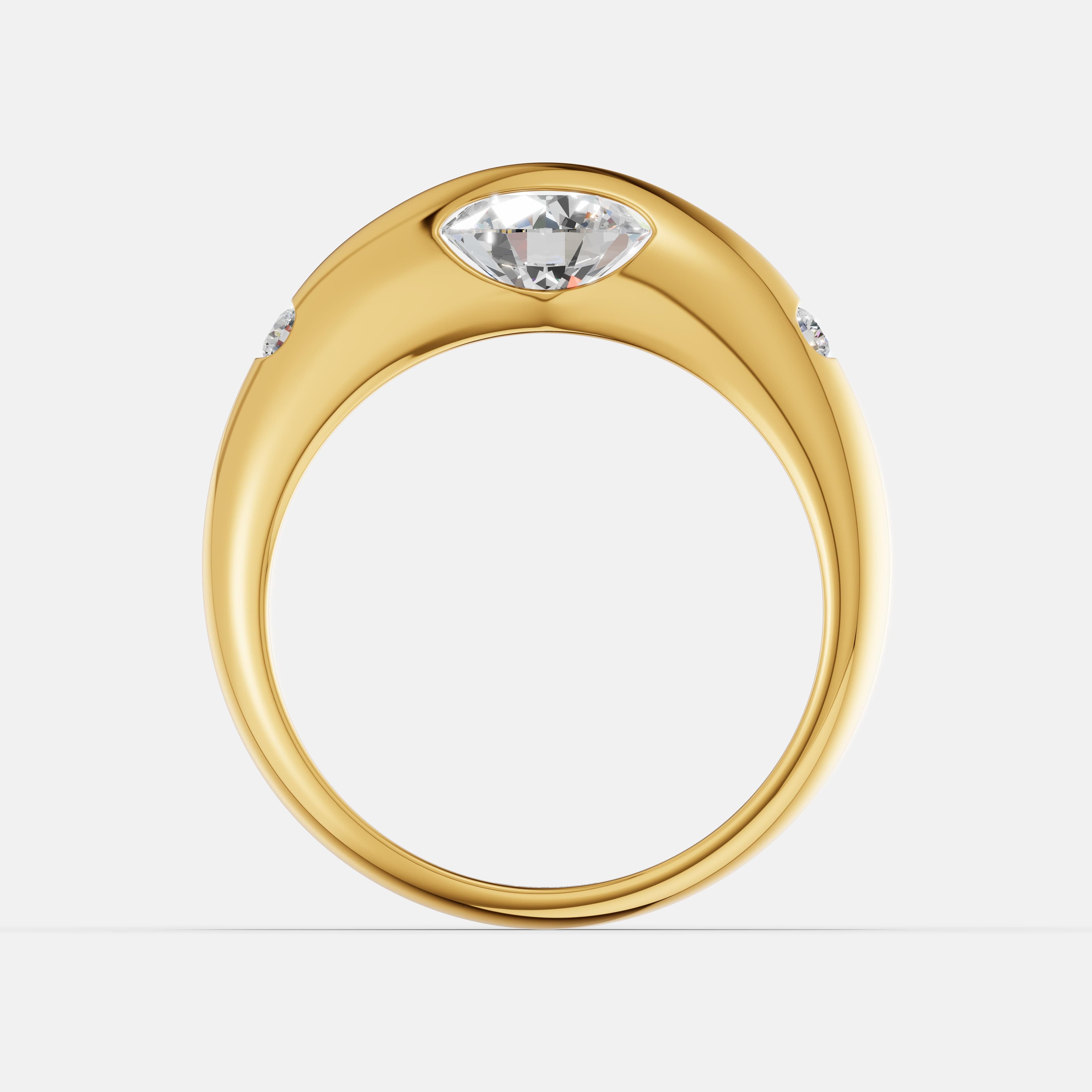 Rising Light Diamond Ring - 2
