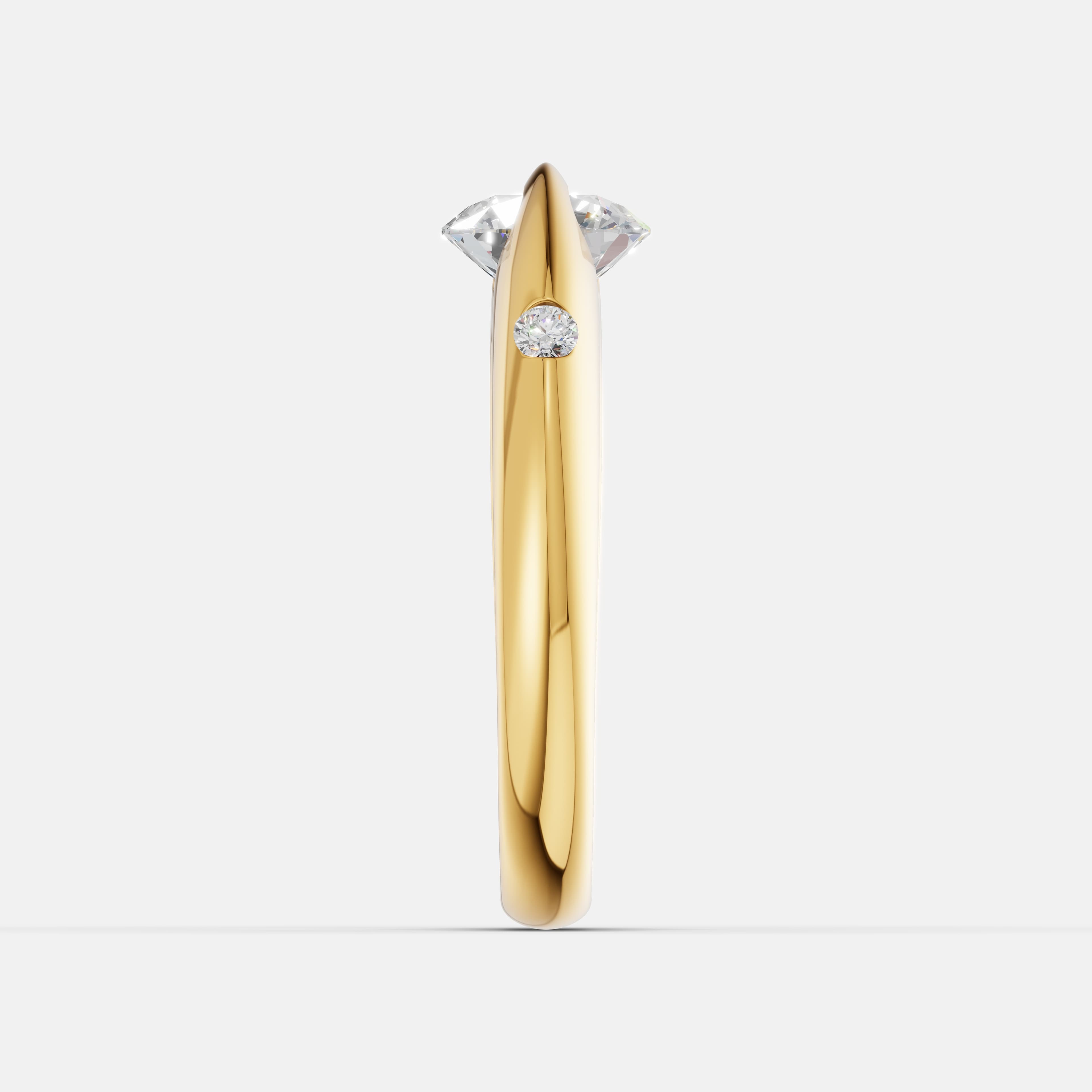 Rising Light Diamond Ring - 3