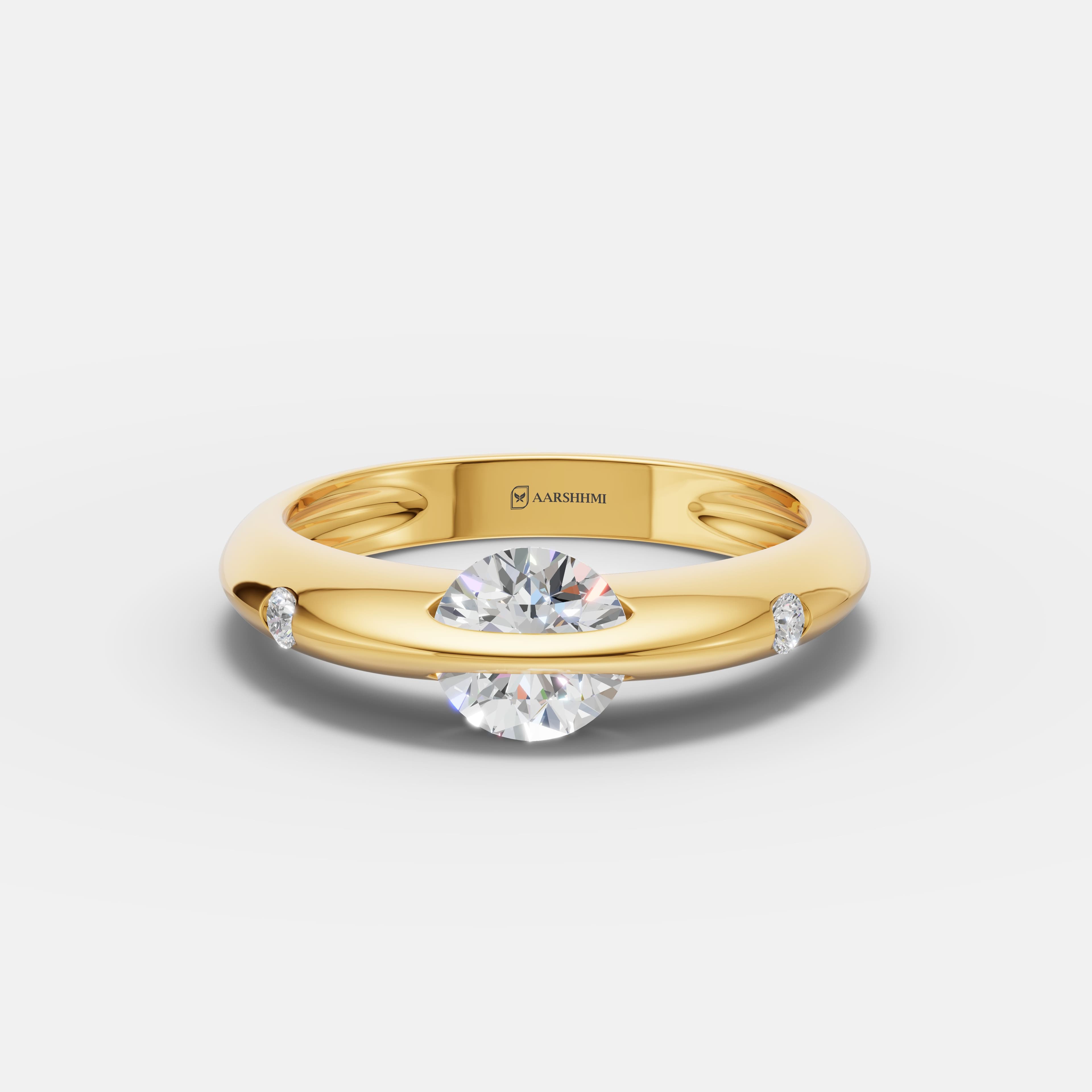 Rising Light Diamond Ring - 5