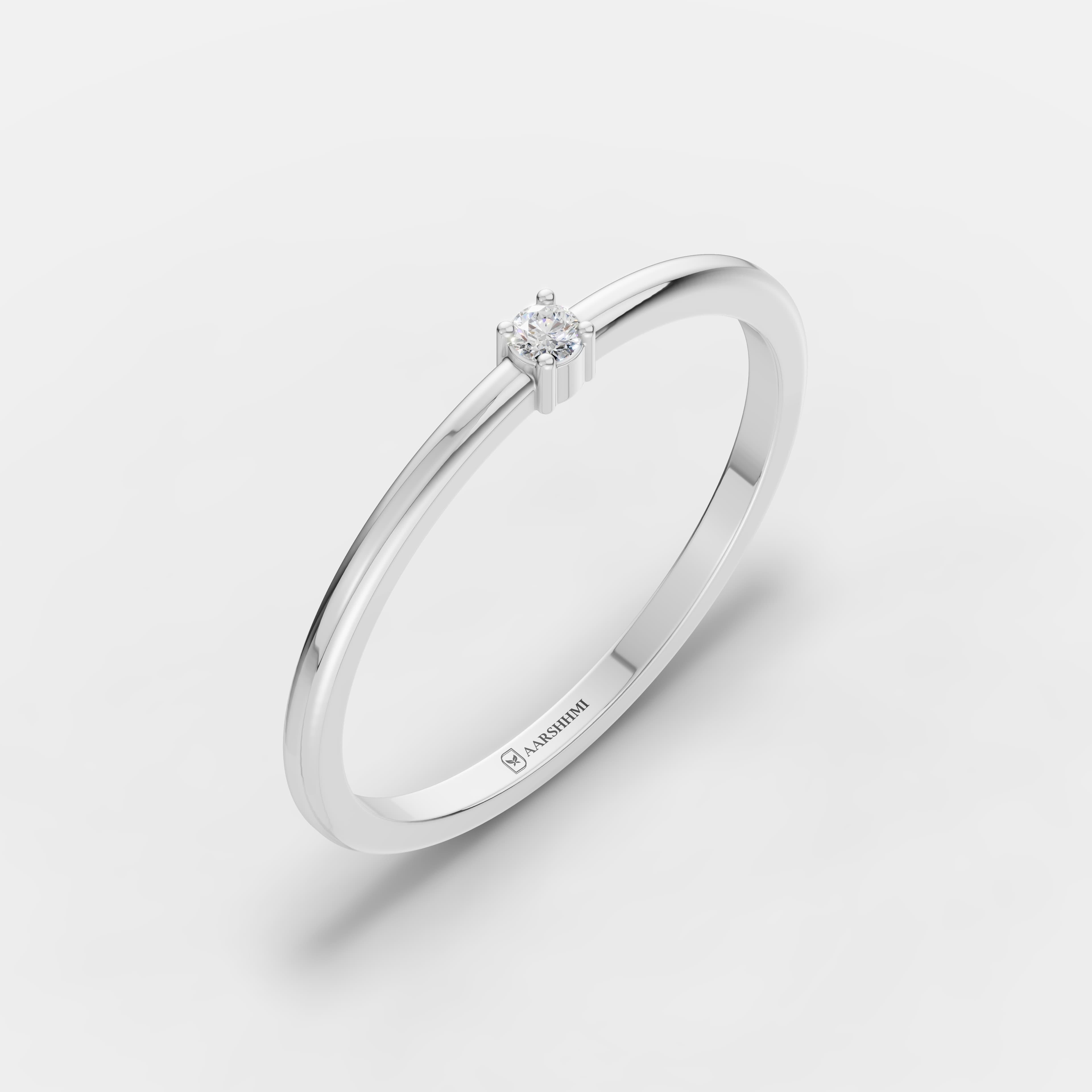 Pure Spark Diamond Ring