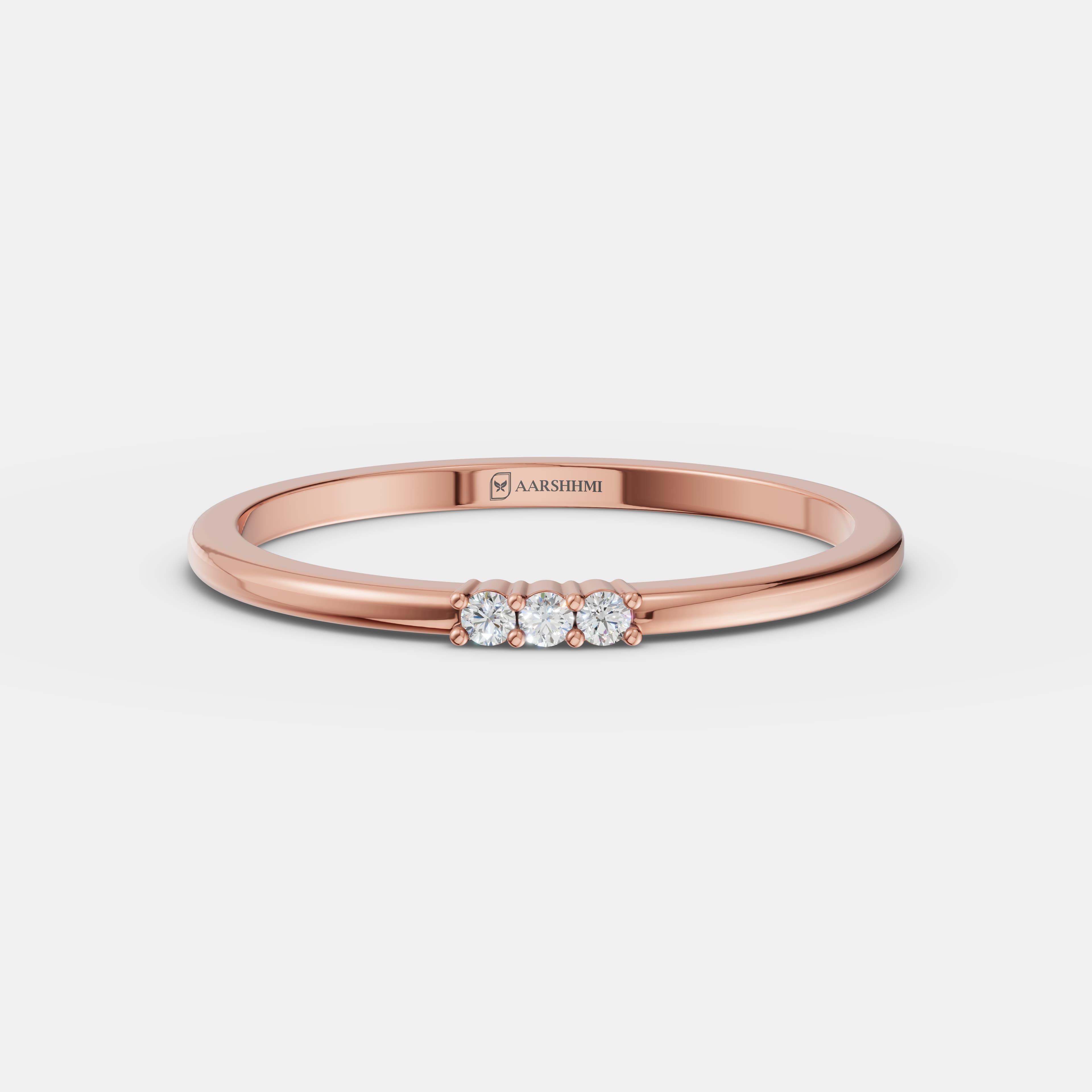 Trinity Spark Diamond Ring - 5