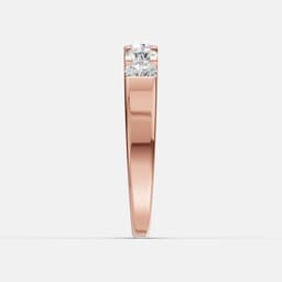 Eterna Glow Five Stone Diamond Ring - View 3