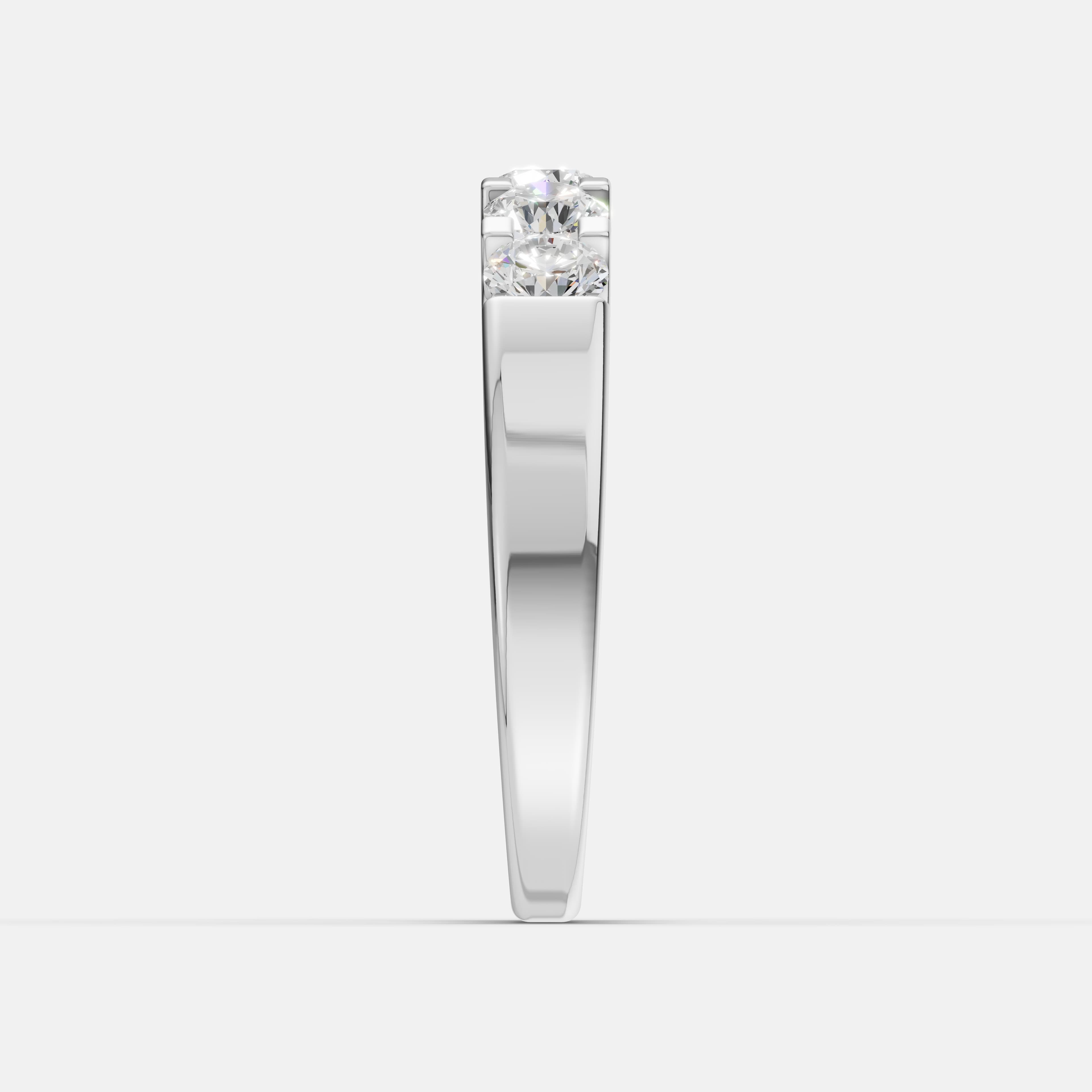 Eterna Glow Five Stone Diamond Ring - 5