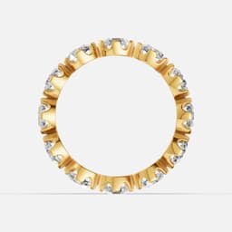 Vintage Rose Diamond Band - View 4