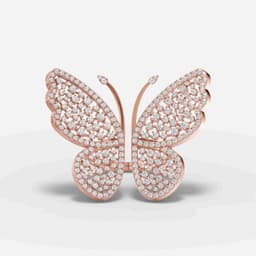 Ethereal Wings Diamond Ring - View 2