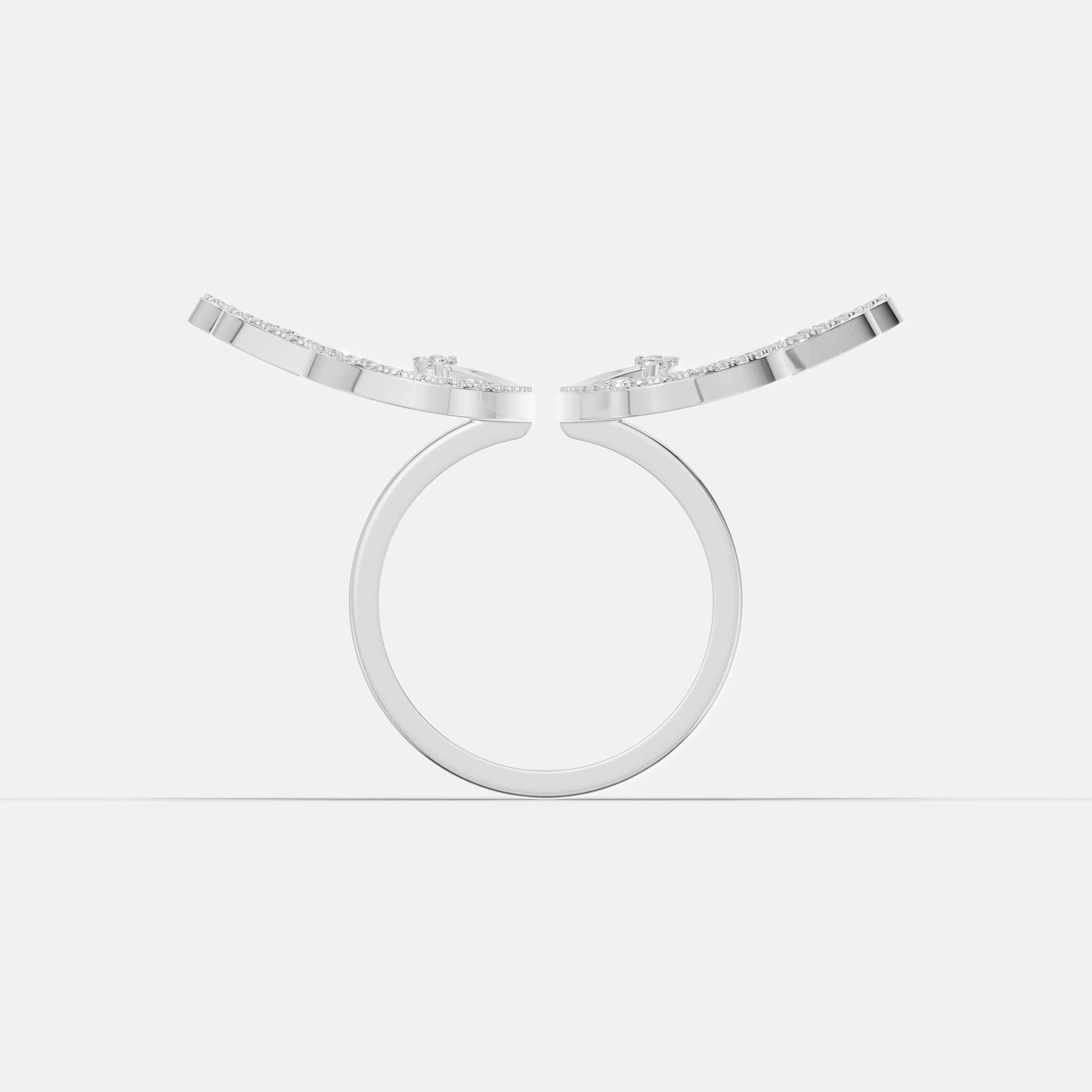 Ethereal Wings Diamond Ring - 2