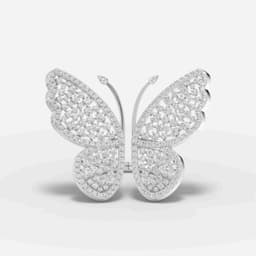 Ethereal Wings Diamond Ring - View 3