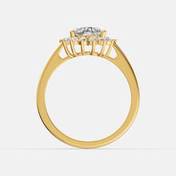Sunburst Diamond Ring - View 2