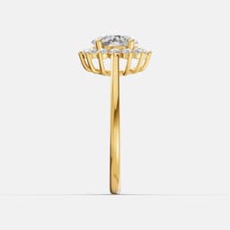 Sunburst Diamond Ring - View 3