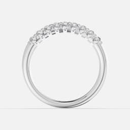 Celeste Drizzle Diamond Charm Ring - View 4