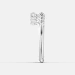 Celeste Drizzle Diamond Charm Ring - View 5