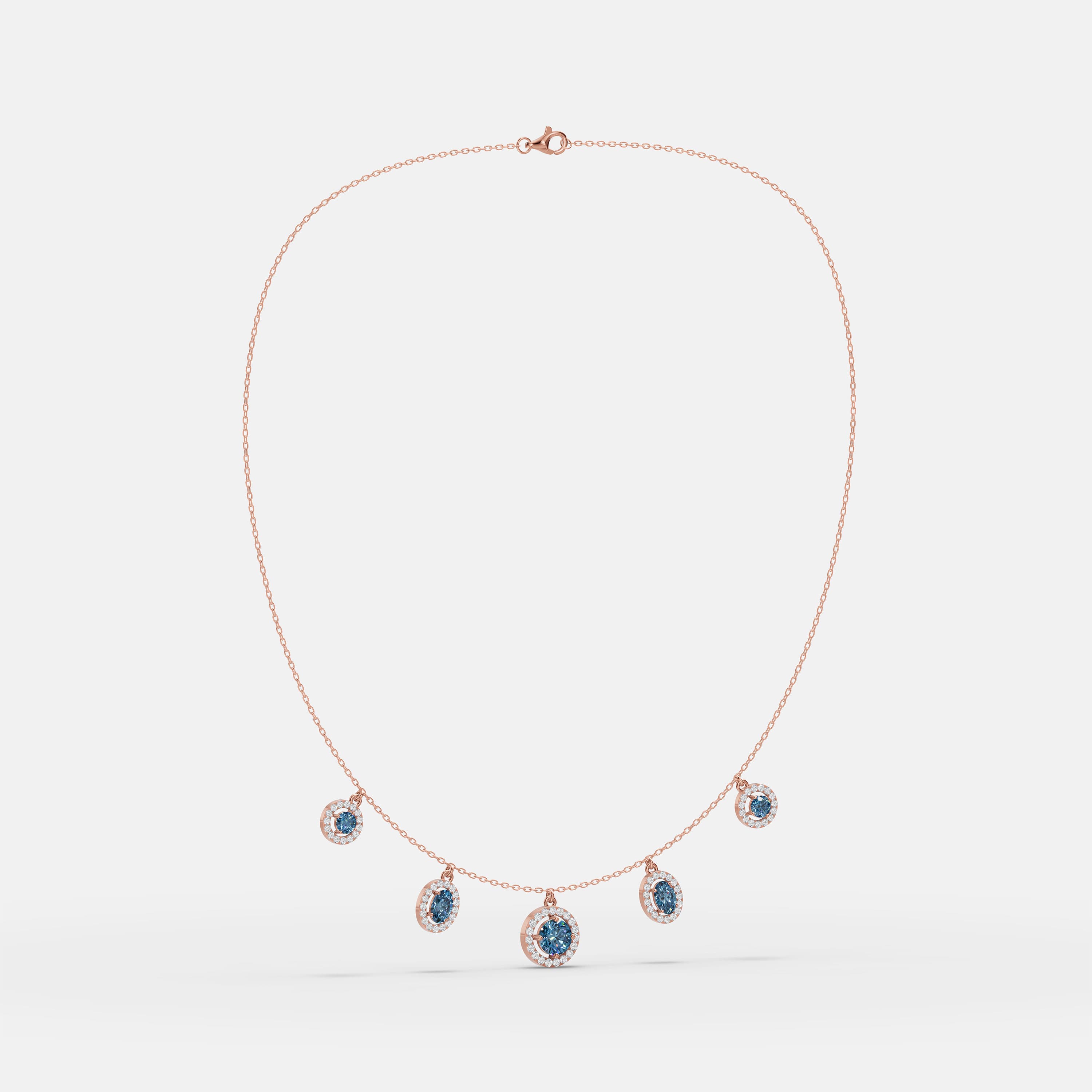 Primeline Charm Diamond Necklace - 2