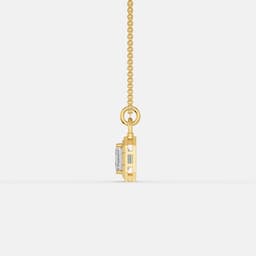 Signature Lock Diamond Pendant - View 4