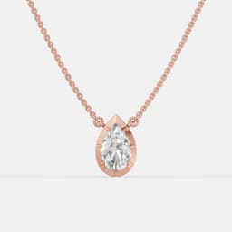 Eternal Teardrop Diamond Pendant - View 1