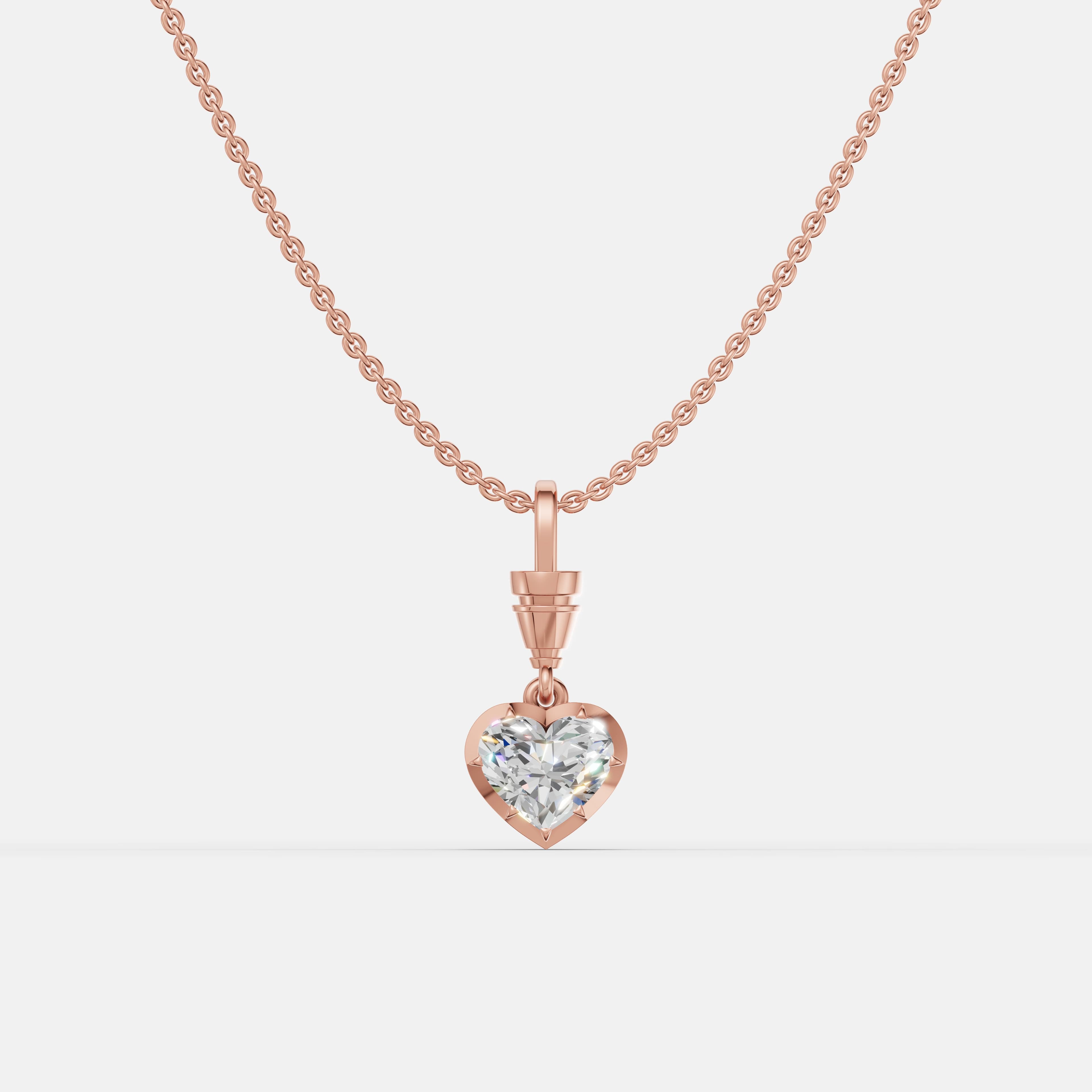 Classic Heart Pendant - 1