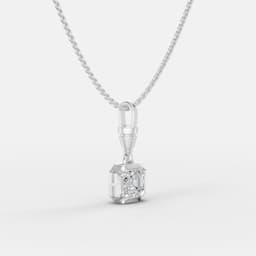 Classic Asscher Pendant - View 2