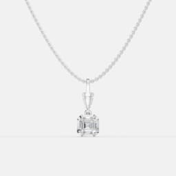 Classic Asscher Pendant - View 1