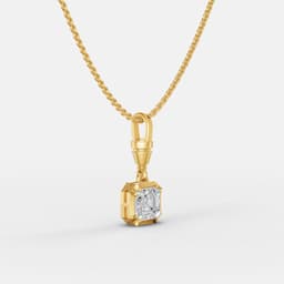 Classic Asscher Pendant - View 2